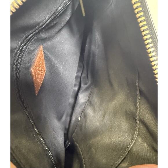 Fossil Fionia Small Crossbody Floral Coated Canvas Leather Accents Adjustable - Picture 9 of 13